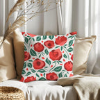 Counted Needlepoint Pillow Pattern Blooming Roses, Tapestry Cushion Pattern, Download PDF