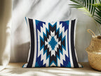 Counted Needlepoint Pillow Pattern Southwestern Star, Tapestry Cushion Pattern, Download PDF