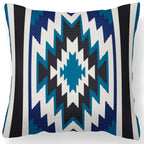 Counted Needlepoint Pillow Pattern Southwestern Star, Tapestry Cushion Pattern, Download PDF