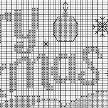 Merry Sharkmas Funny Cross Stitch pattern pdf, Small Shark in Santa's Hat Chrsitmas Chart