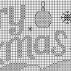 Merry Sharkmas Funny Cross Stitch pattern pdf, Small Shark in Santa's Hat Chrsitmas Chart