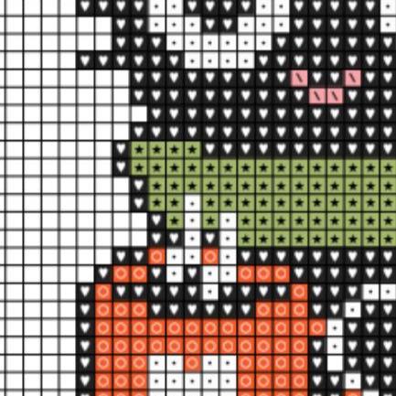 9 Christmas Cats Mini Cross Stitch Patterns, Small Quick Designs
