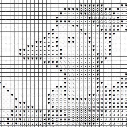 Christmas Goose Cross Stitch Pattern PDF, Whimsy Skating Bird Holiday Chart