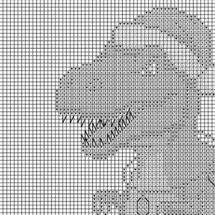 Christmas Cross Stitch Pattern PDF: Funny T-Rex Tangled in Lights, Christmas Tree Rex